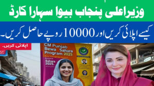 CM Punjab Bewa Sahara Card