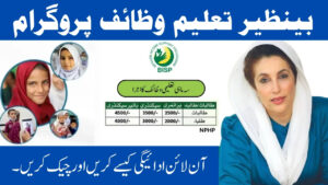 Benazir Taleemi Wazaif Program
