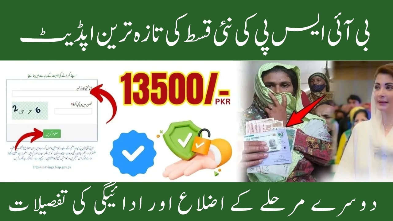 BISP 8171 New Payment Update